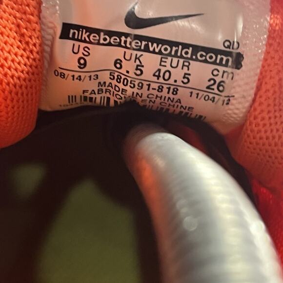 Nike Women’s Free 5.0 580591-818 Running Athletic Sneakers Shoes Size 9 - Picture 5 of 9